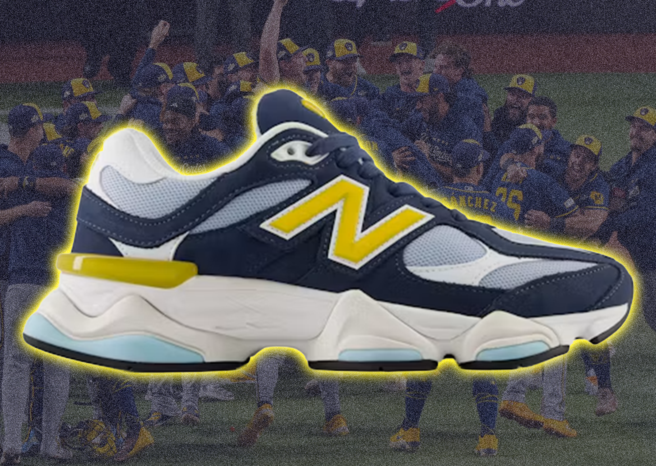 New Balance 9060 Vintage Indigo/Apollo Gold