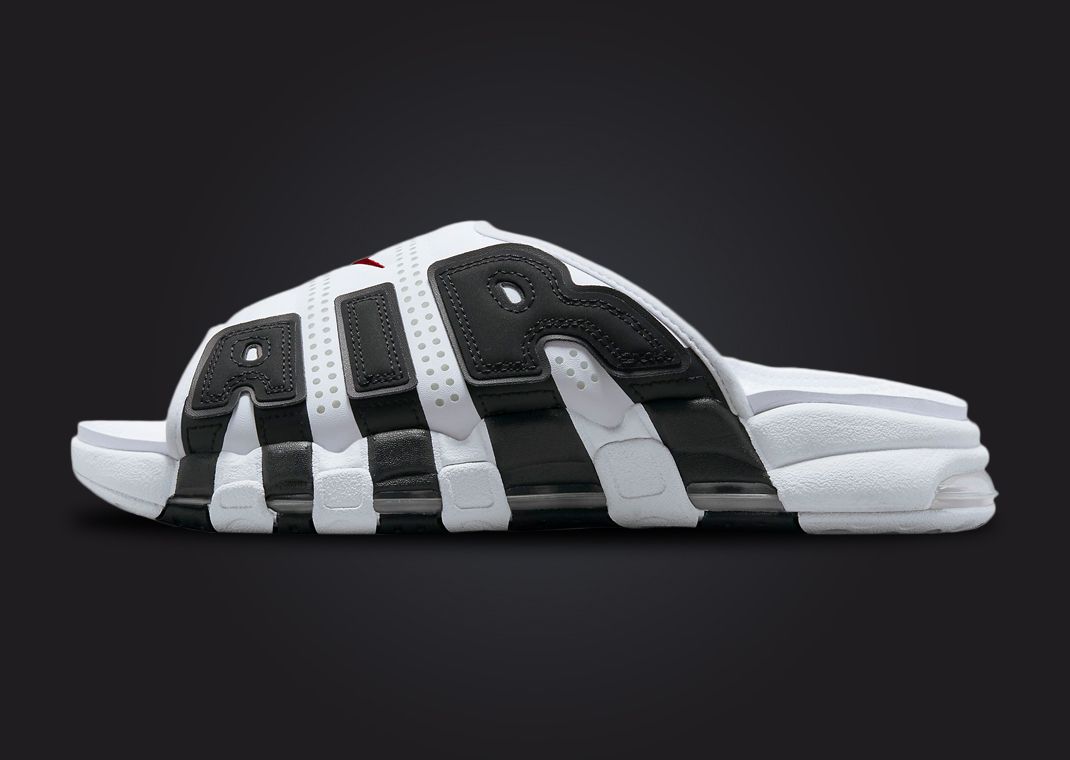 Head To The Beach With The Nike Air More Uptempo Slide White