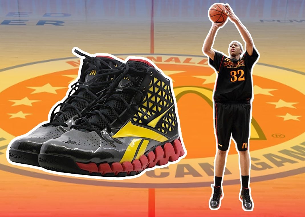 Anthony Davis in a Reebok ZigTech Slash McDonald's All-American PE