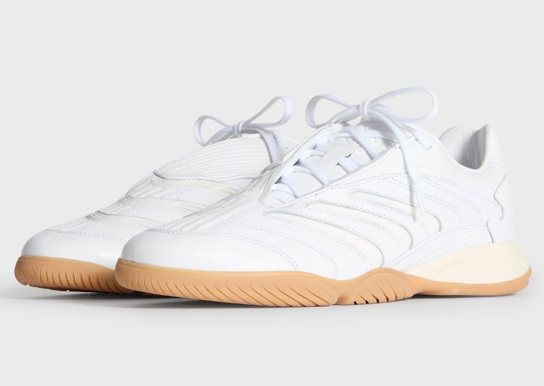 Kith x adidas Predator Sala White Gum Angle
