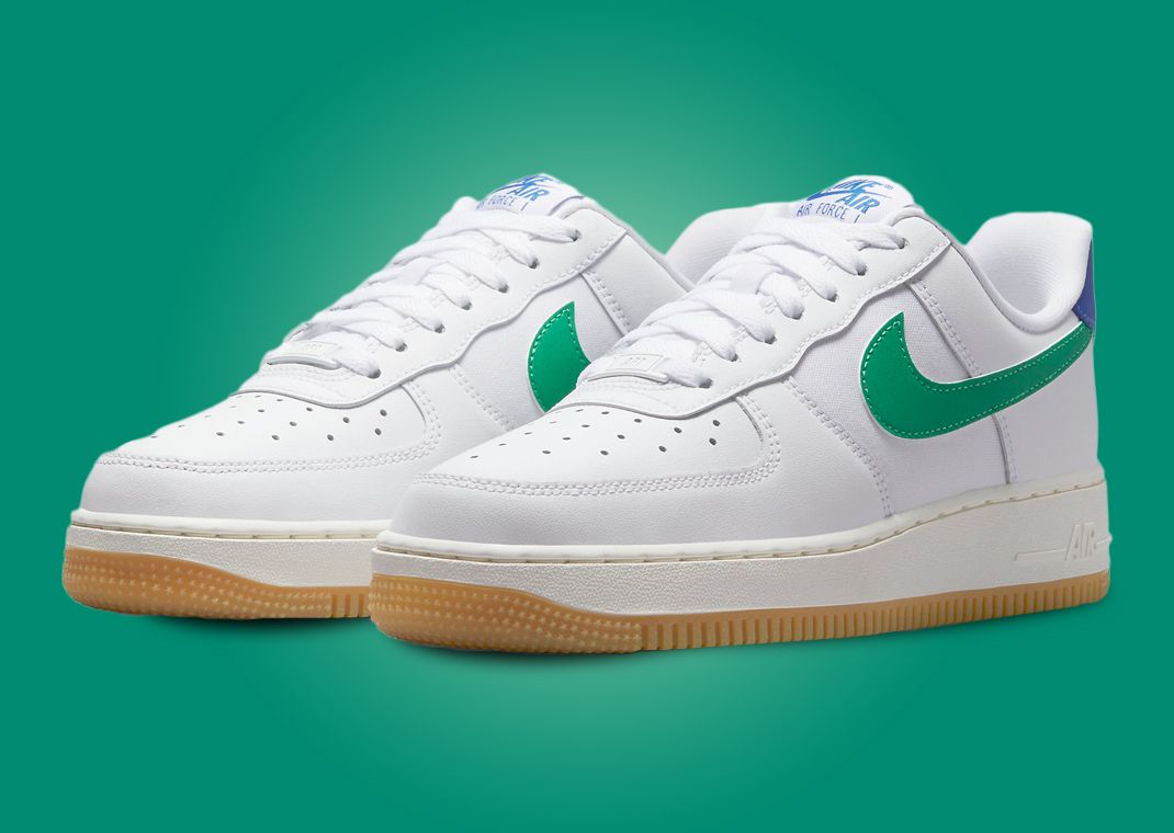 Nike Air Force 1 Low White Stadium Green Game Royal