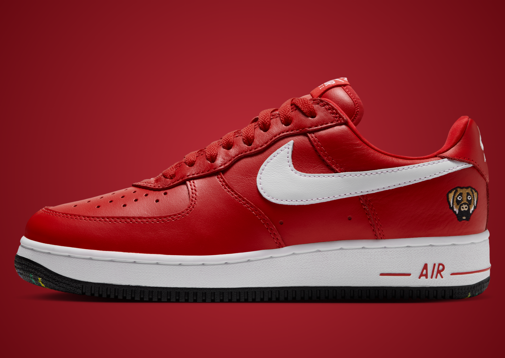 Victor Victor x Nike Air Force 1 Low '01 Yellow & Red