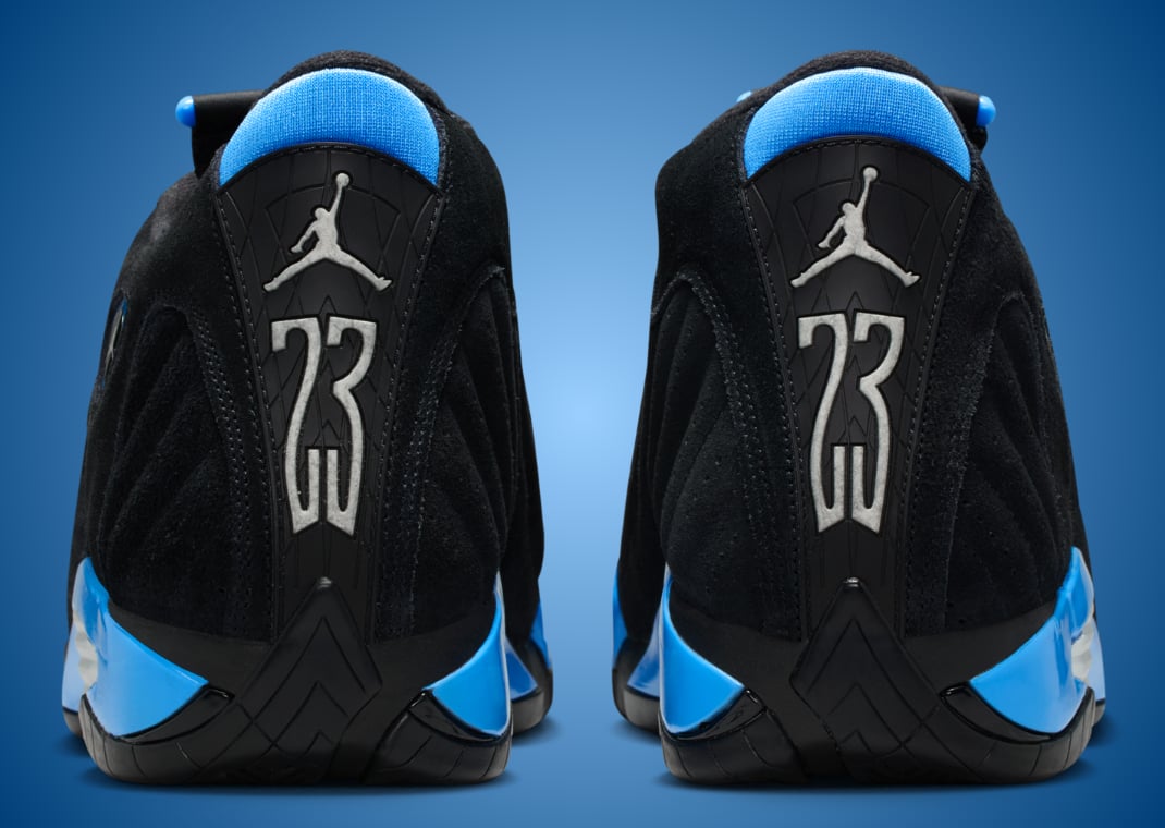 Air Jordan 14 Black University Blue