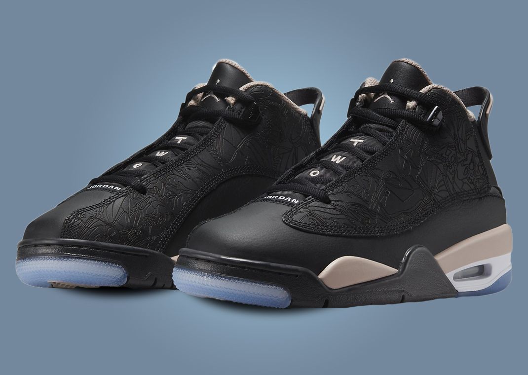 Jordan Dub Zero Black Fossil Stone