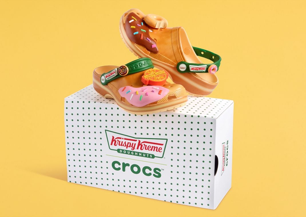 Krispy Kreme x Crocs Classic Clog