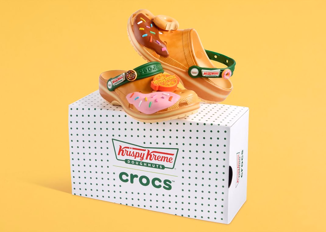 Krispy Kreme x Crocs Classic Clog
