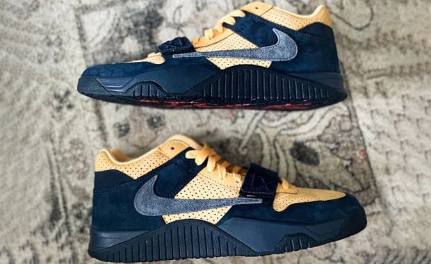 This Pre-Production Travis Scott Jordan Jumpman Jack Sample is Perfectly Perforated