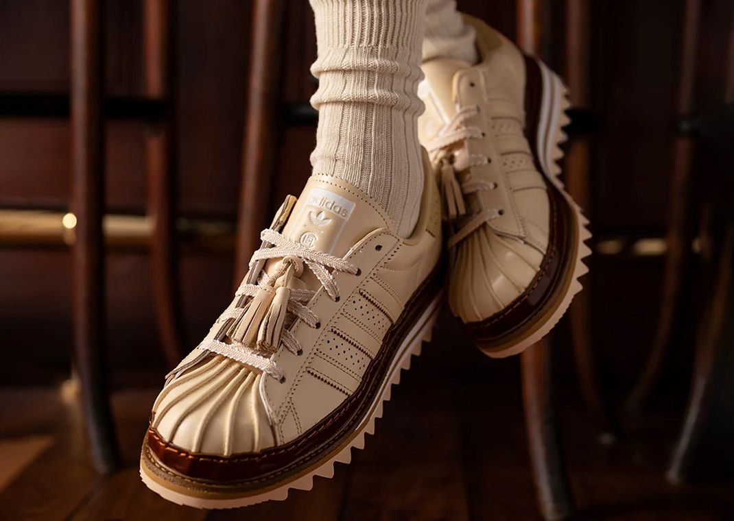 CLOT x adidas Superstar Crystal Sand On-Foot 2