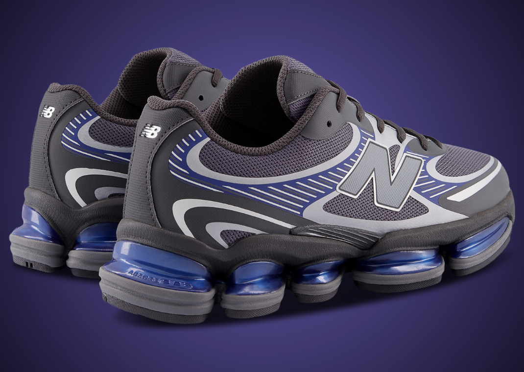 New Balance 2000 Faded Blue - Heel Angle