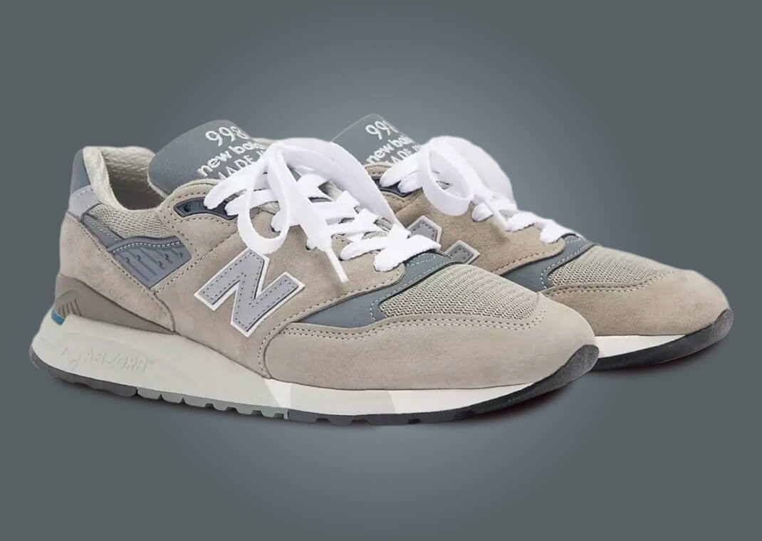 New Balance 998 Made In USA Grey