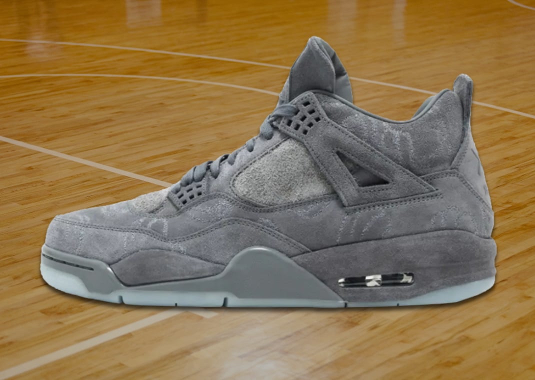 KAWS x Air Jordan 4 Cool Grey