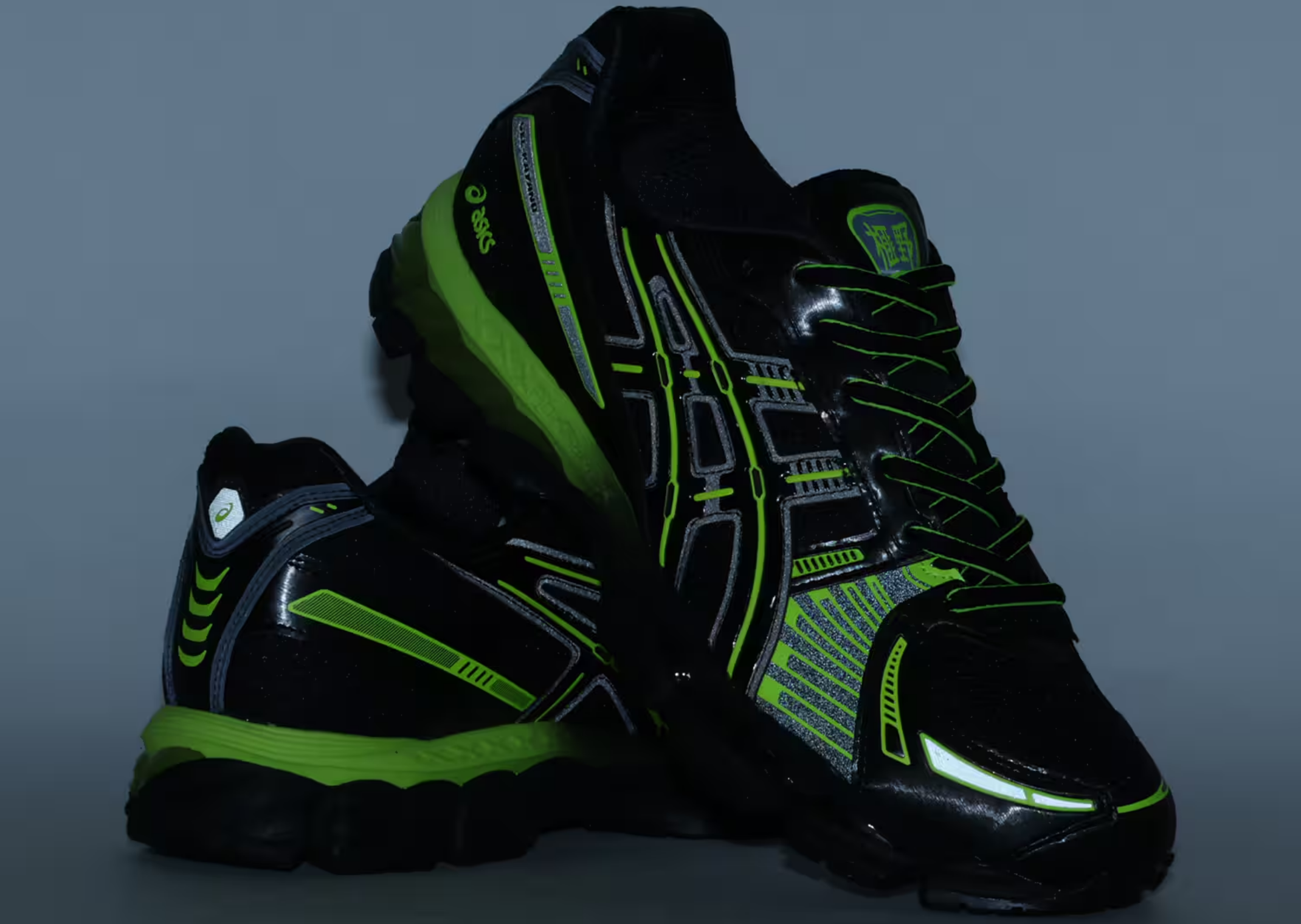 Albino & Preto x atmos x Asics Gel-Kayano 12.1 Black Detail
