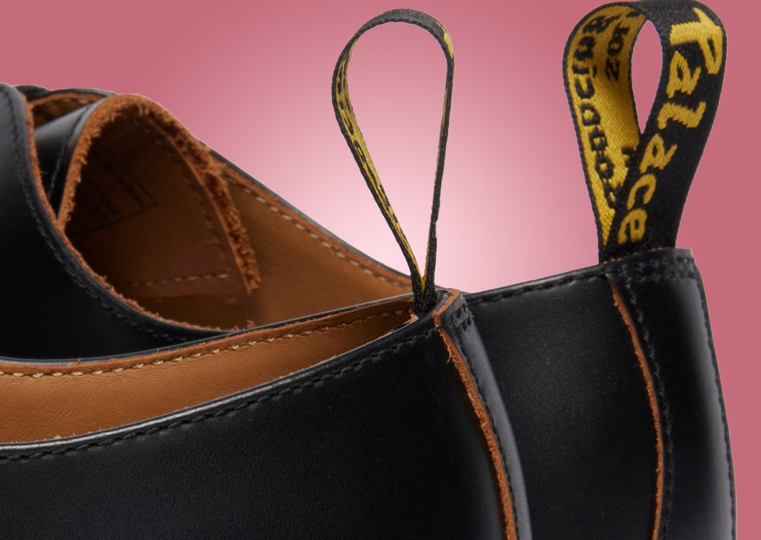 Palace x Dr. Martens 1461 Black Detail