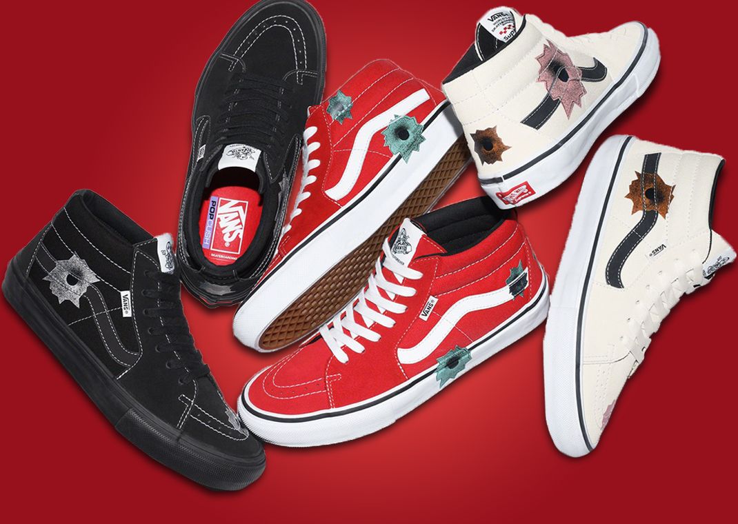 Supreme x Nate Lowman x Vans Grosso Mid Collection