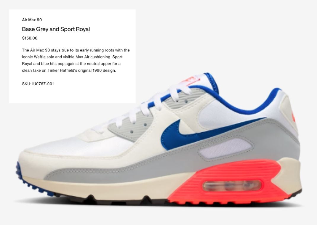 Nike Air Max 90 Ultramarine