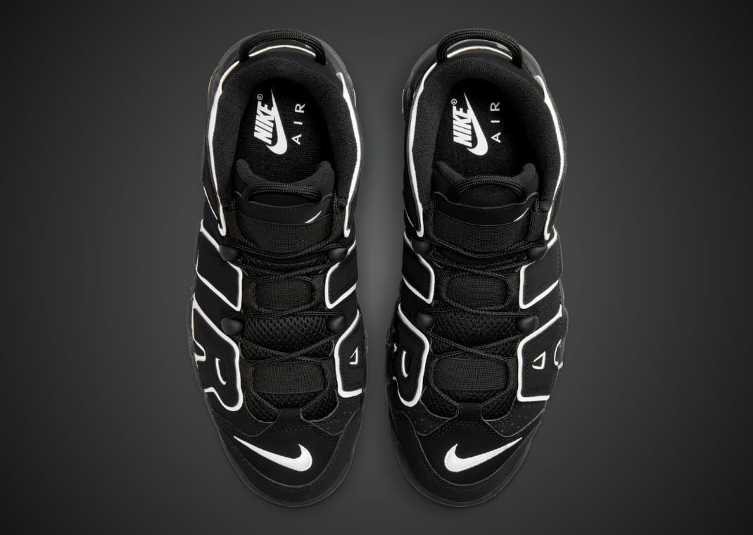 Nike Air More Uptempo Black White