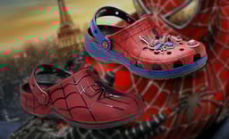 The Latest Spider-Man x Crocs Pack is Suited Up Like the Webslinger
