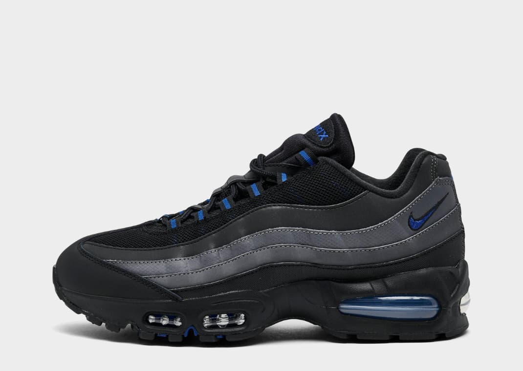 Nike Air Max 95 Big Bubble Black Game Royal