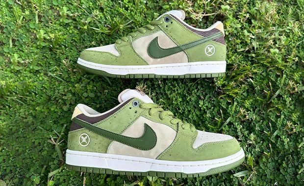 Yuto Horigome x Nike SB Dunk Low Asparagus