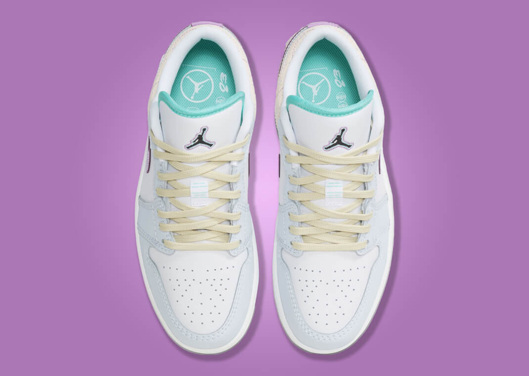 The Women's Air Jordan 1 Low Sashiko Multi Releases Holiday 2023