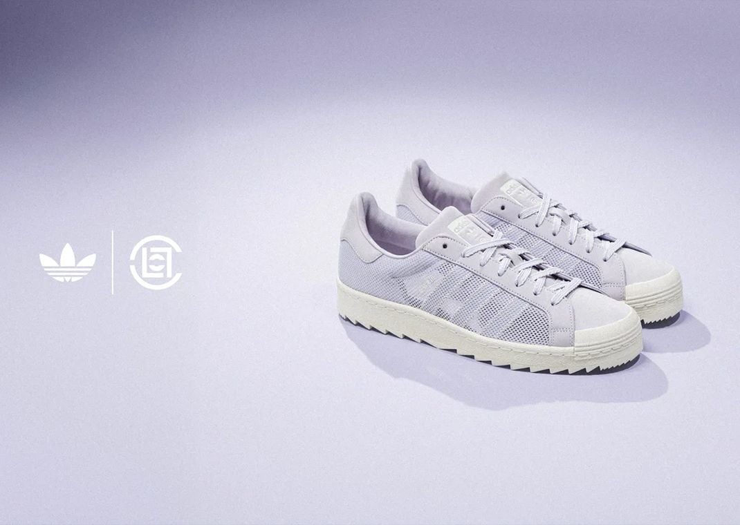 CLOT x adidas Superstar Breathe Purple