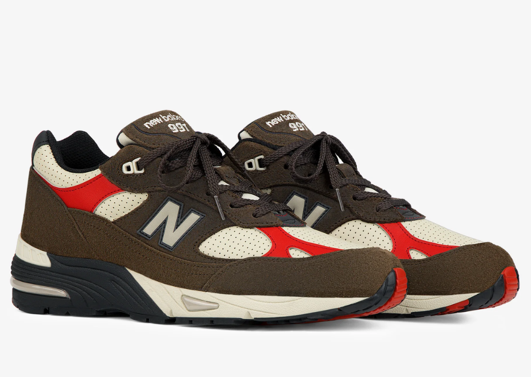 Aime Leon Dore x New Balance 991 Made in UK Chocolate Angle