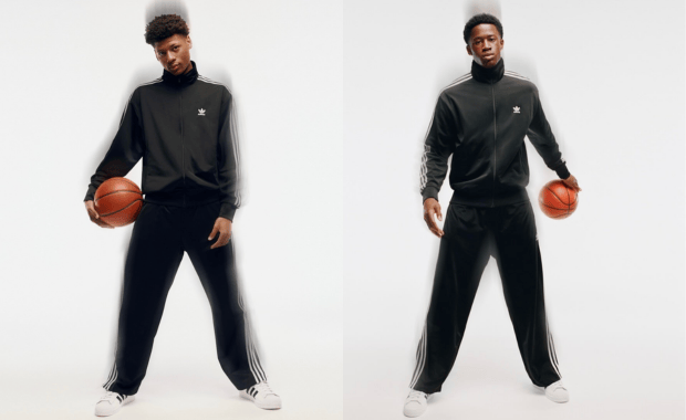 Jeremiah Fears (left) and VJ Edgecombe (right) for adidas
