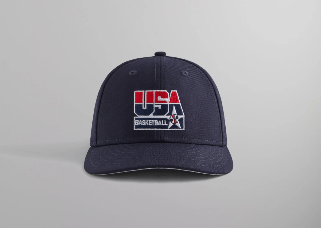 Kith & New Era for USA Basketball 59FIFTY Low Profile Fitted Cap Nocturnal