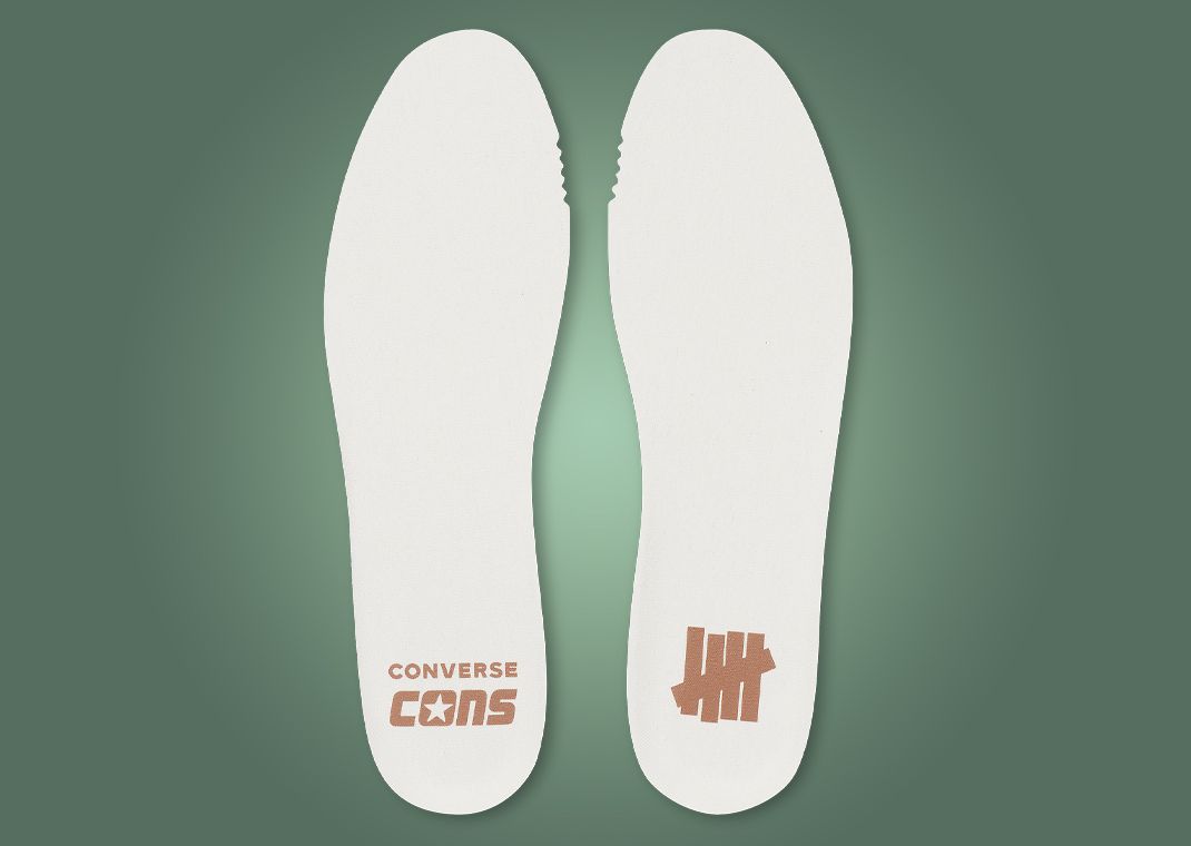 UNDEFEATED x Converse One Star Academy Pro Brown Egret Insole