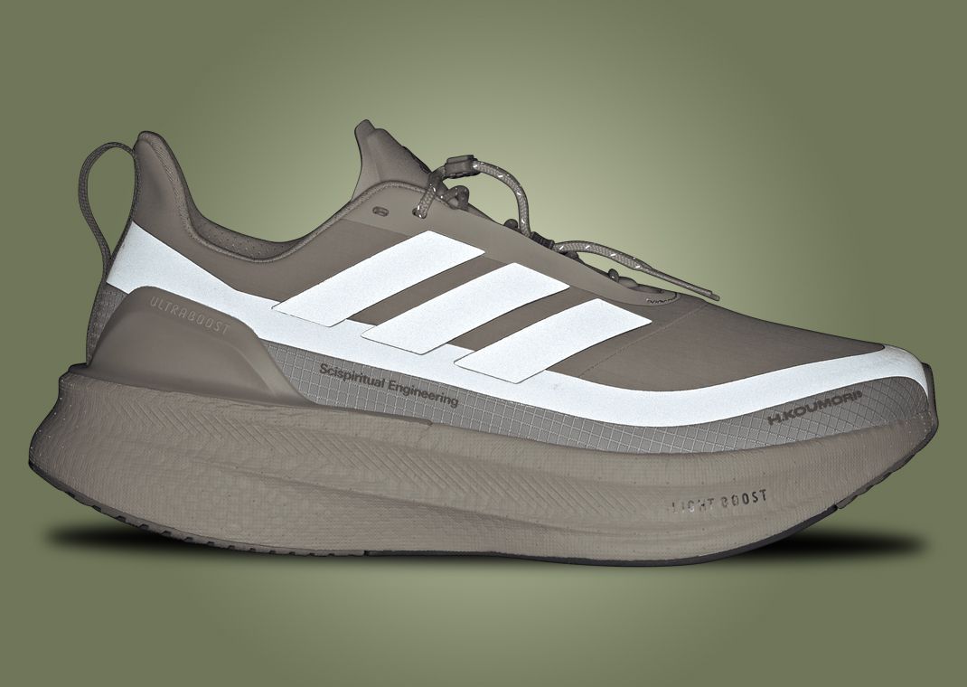 Hermanos Koumori x adidas Ultraboost 5 Wonder Aluminum Lateral 3M