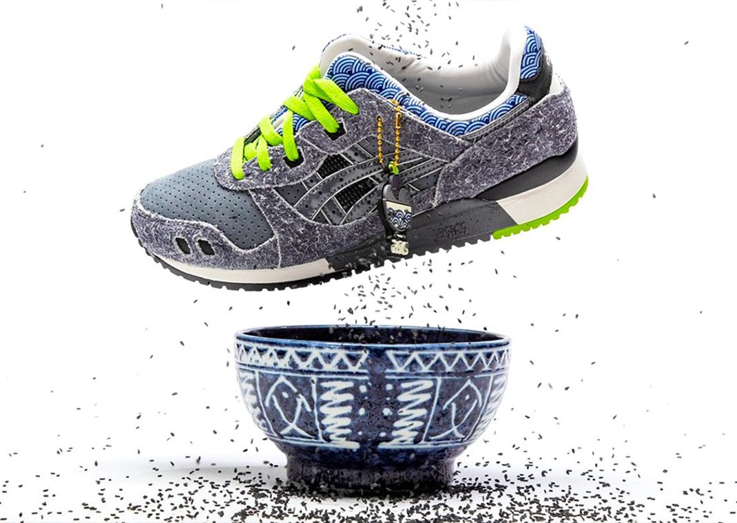 Nice Kicks x Asics Gel-Lyte III Black Sesame