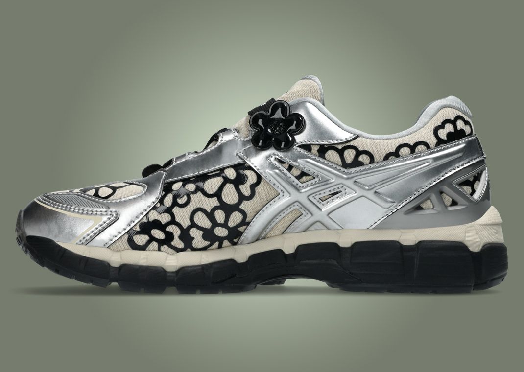 Cecilie Bahnsen x Asics Gel-Kayano 20 Vanilla Pure Silver Medial