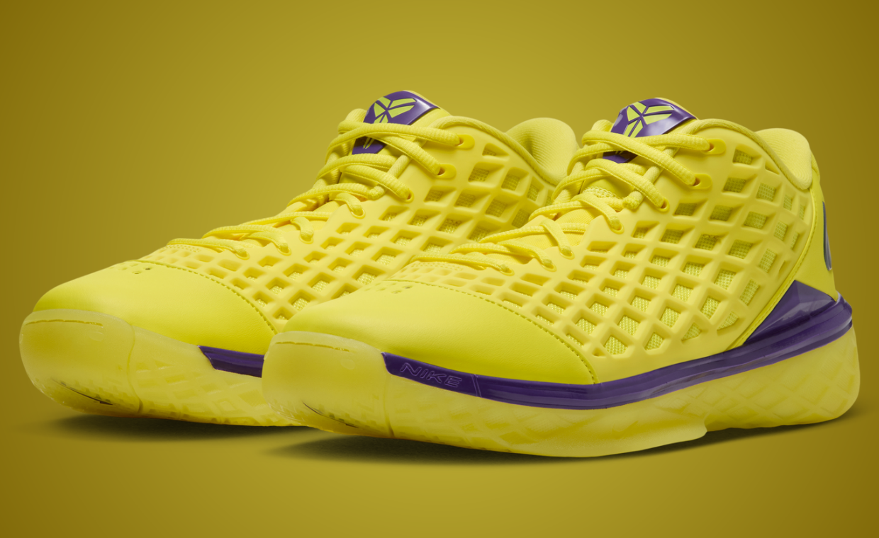 The Nike Kobe 3 Low Protro Gets a Dynamic Yellow Colorway
