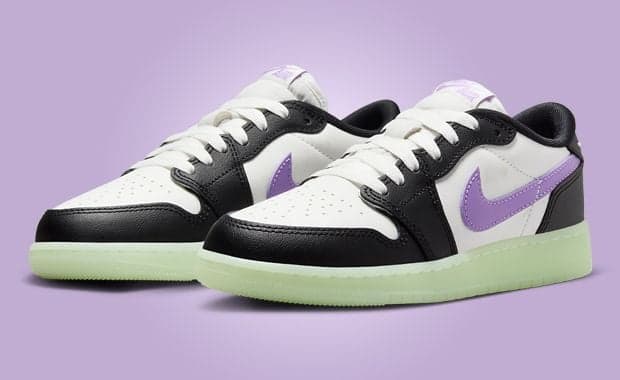 Air Jordan 1 Retro Low OG Black Raspberry (GS)