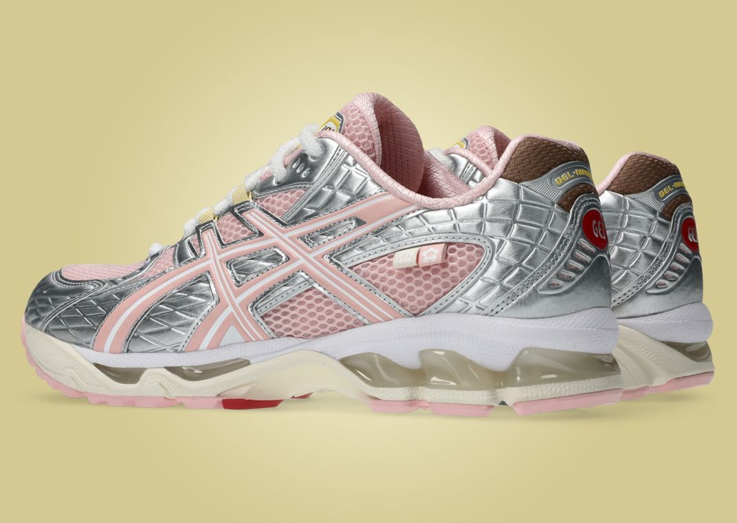 Vandy The Pink x atmos x Asics Gel-Nimbus 10.1 Strawberry Heel Angle