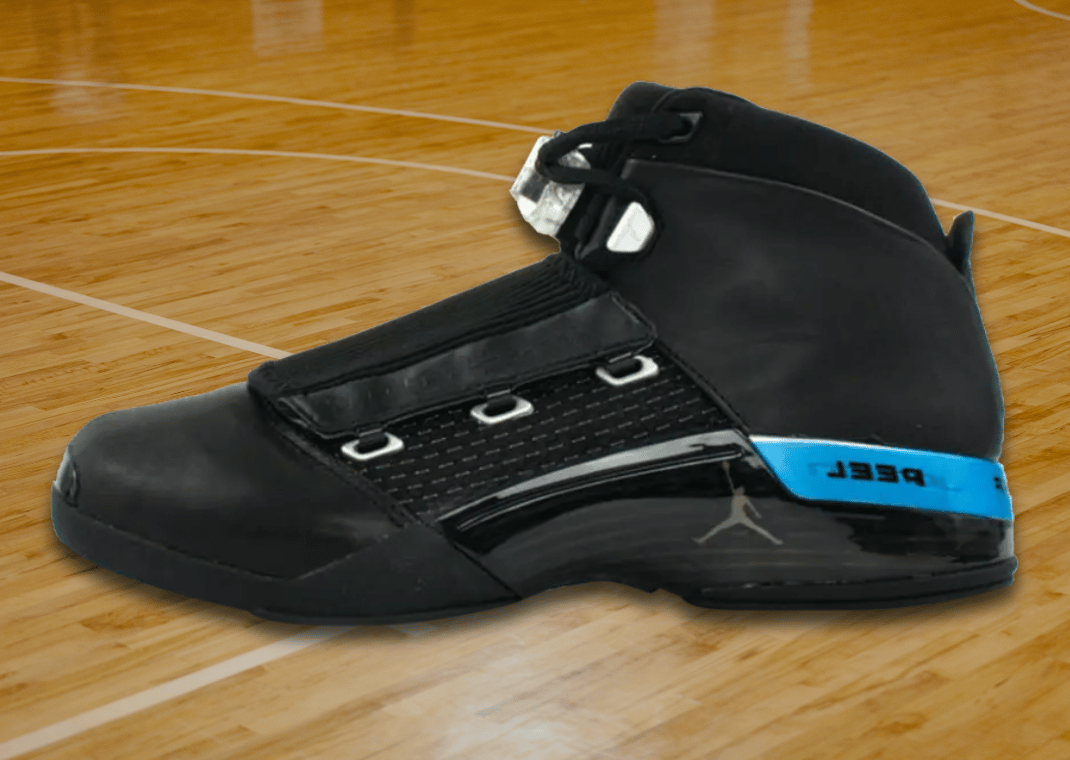 Air Jordan 17 Black Metallic Silver
