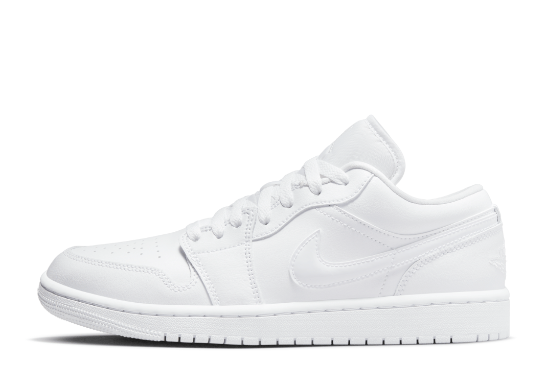 Air Jordan 1 Low Triple White (W)