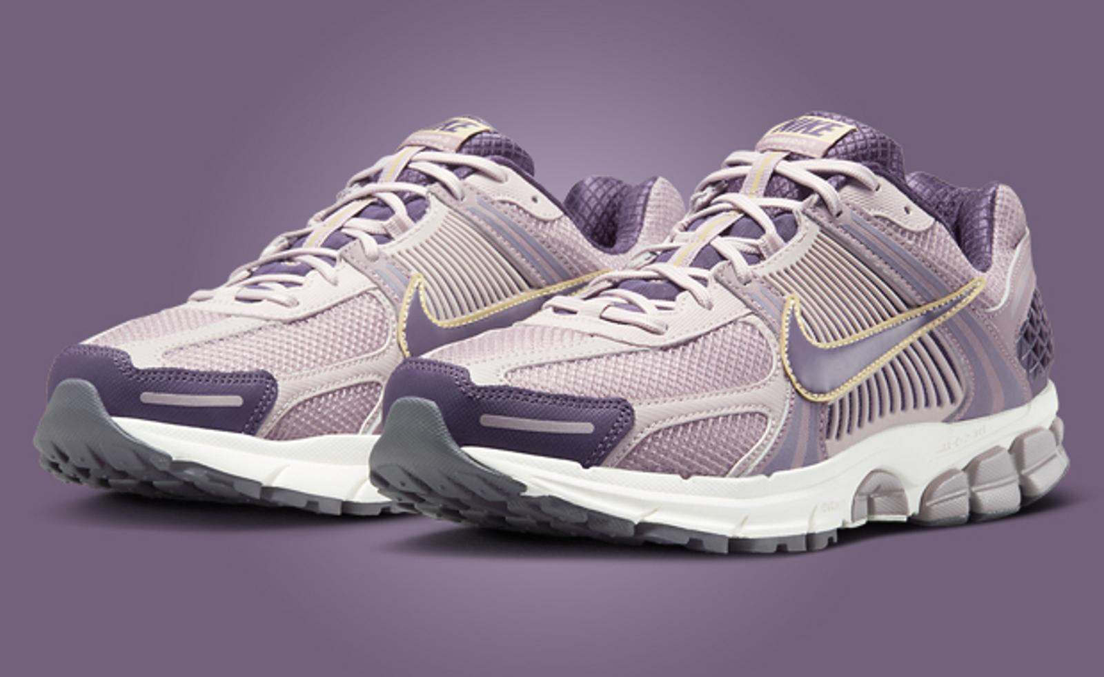 Nike Zoom Vomero 5 Platinum Violet Team Gold