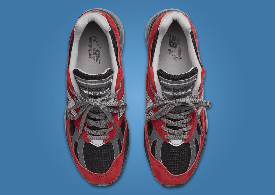 New Balance 991v2 Made in UK Red (China Exclusive) Top