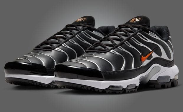 Nike Air Max Plus Golf Black Metallic Silver