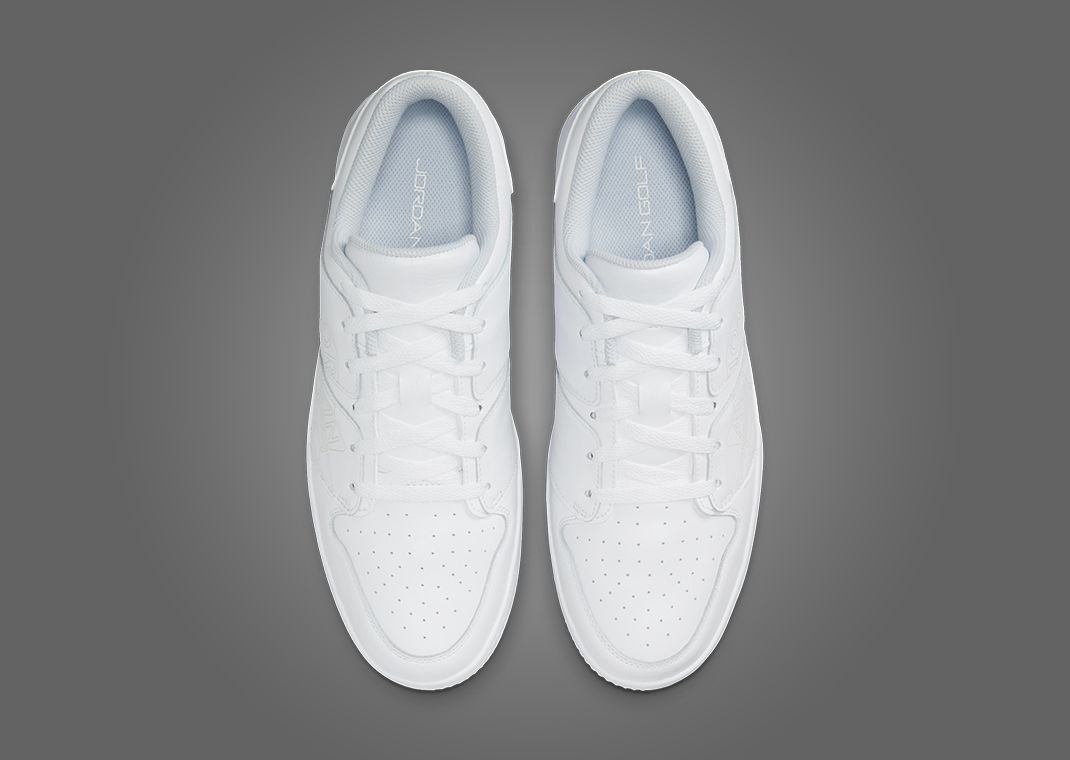 Air Jordan Nu Retro 1 Low Golf Triple White Top