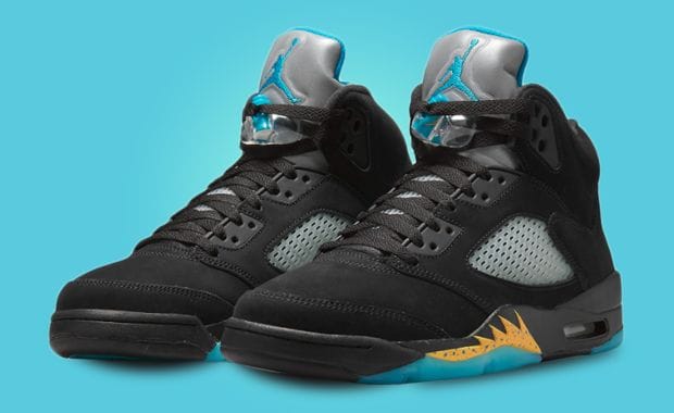 The Air Jordan 5 Is Set To Arrive In An Aqua Theme