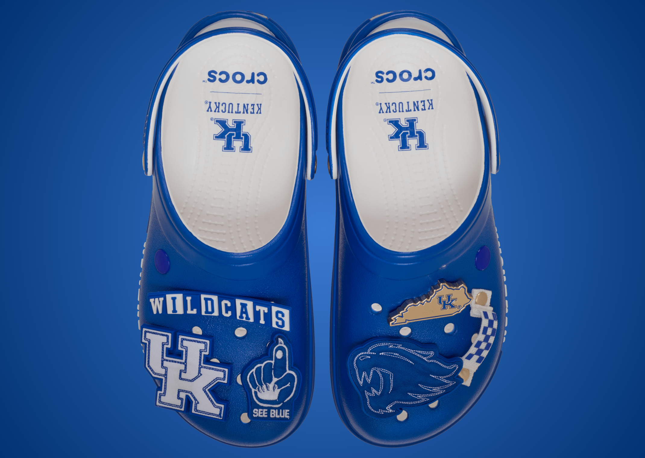 NCAA X Crocs Classic CrocBand Kentucky - Top
