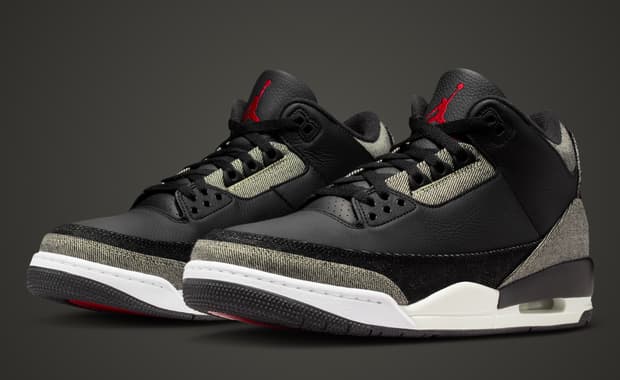 Levi's x Air Jordan 3 Retro Black Cement