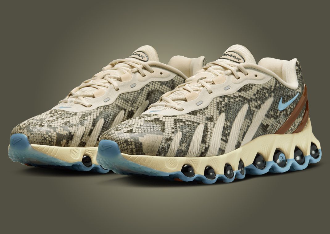 Nike Air Max DN8 Snakeskin Light Khaki Angle