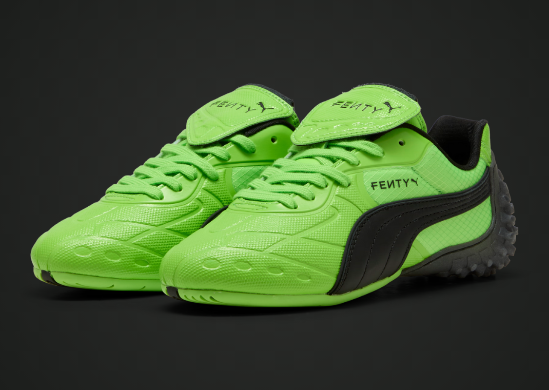 Fenty x Puma Avanti LS-X Green Black - Angle