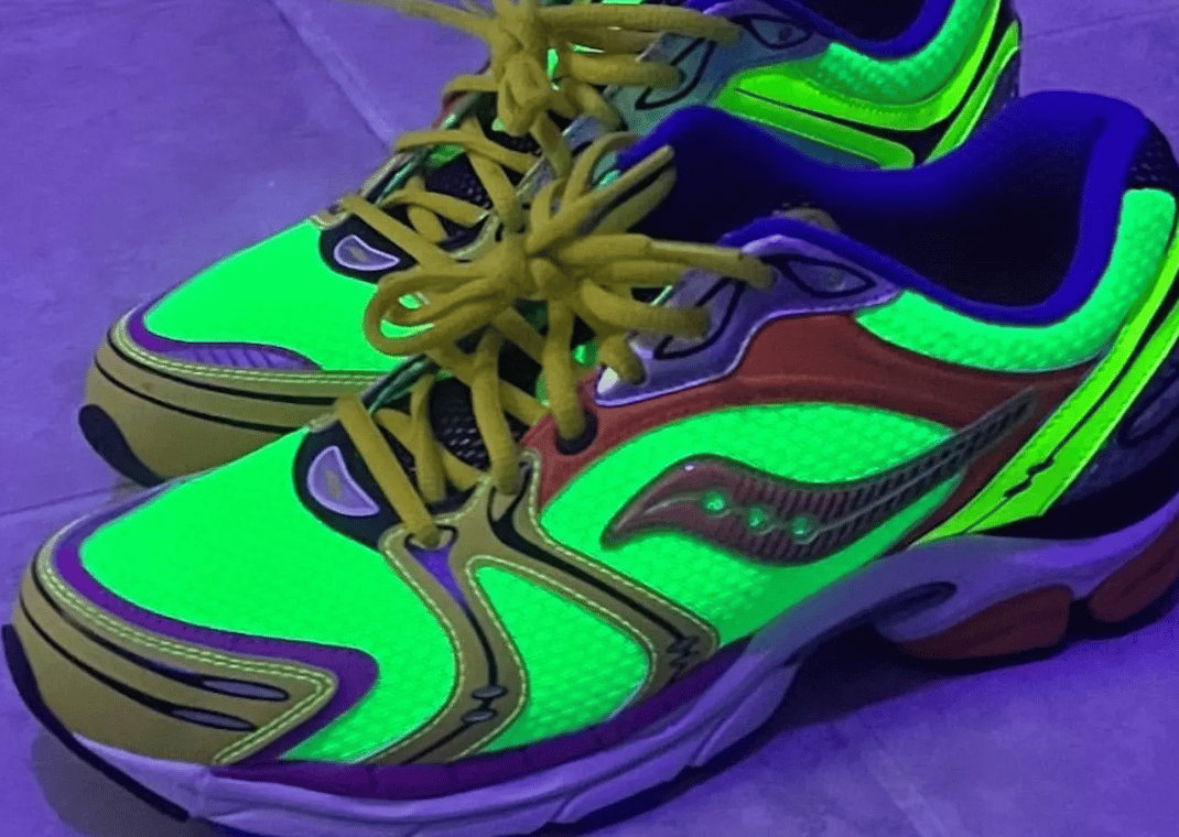 Westside Gunn x Saucony ProGrid Triumph 4 Glow-In-The-Dark Sample