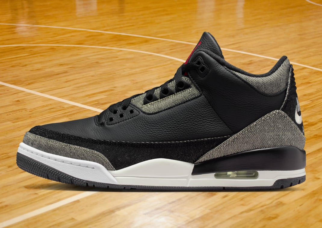 Levi’s x Air Jordan 3 Retro Black Cement