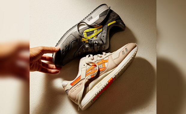 Kith x Asics Gel Lyte III Super Orange Super Yellow Release