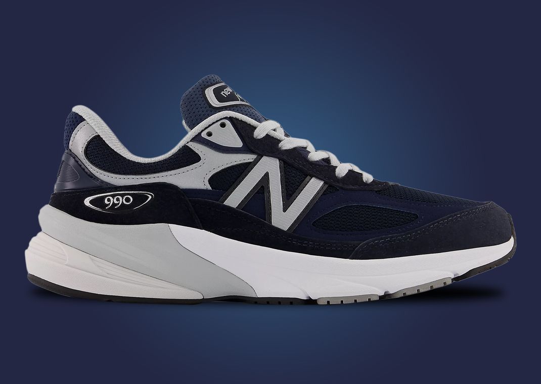 【豆腐】New Balance 990V6 \"Gray/Navy\" New Balance 990v6 Navy Grey M990NV6 Release Date | Hypebeast